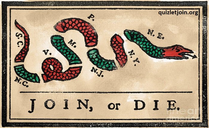 Join or Die Quizlet